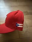 New Era 2009 World Baseball Classic Puerto Rico Fitted Cap Hat Men   s 7 1 8 Red