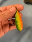 Unknown Wood Frog Vintage Topwater Lure And Johnson s Painted Silver Minnow