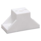 Drawer Slide Cabinet Side Spacer  White 1   25mm 