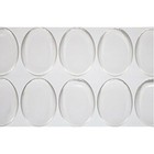 Oval Epoxy Stickers - Transparent Self Adhesive Oval Resin  Seals