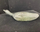 Vintage Canada Eskimo Art Inuit Hand Carved Soapstone Duck Sculpture