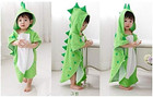 Soft Cotton Baby Bath Towel Beach Towel Bathrobe For Kids 0-8 Years