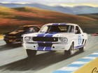 2015 Rolex Monterey Motorsports Reunion Shelby Gt350 Patterson Poster