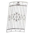 Antique Victorian Iron Gate Window Garden Fence Architectural Salvage  864