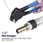 Pex Copper Crimp Ring Supply Crimping Plumbing Clamp Tool Gonogo Gauge Size Opt