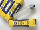 Lot 6 Ge Fg 1048-ax2  Tubular Lamp 120v 40w Frosted Light Bulb Vtg New Old Stock