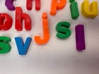 Vintage Colorful Alphabet Letters   Numbers Refrigerator Fridge Magnets 34 Pcs