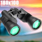 Binoculars 180x100 Zoom Outdoor Travel Multi Coated Telescope Hunting Day night