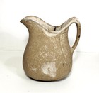 Vintage Mccarty Pottery Large 9  Nutmeg Pitcher