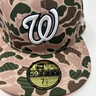 New Era Washington Nationals Duck Camo 2019 World Series Hat Size  Size 7  1 2 