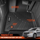 Floor Mats For 2011-2017 Honda Odyssey Floor Mats   Trunk Mat   Backrest Mats