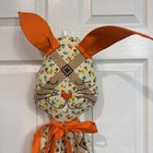 Vintage Bunny Diaper Stacker Holder Storage Rabbit  Floral Baby Flowers Nursery
