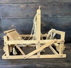 Vintage Table Top Wooden Loom 11 25 High X 15 5    X 10 5 