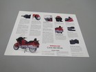 1990 Honda Pc800 Pacific Coast Accessories Original Dealer Sales Brochure Nos