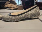 New With Tags Women s Oyster black Crocs Lina Shiny Flat Size 7