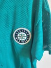 Vintage Seattle Mariners Majestic  Mlb  Jersey Blank Turquoise Mens Xl 