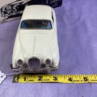 Rare Bandai Tin Toy Car 761 Vintage Friction Cream Jaguar 3 4  W box Rare