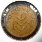 Palestine 1 Mil 1943 Israel British Mandate              I3175 Money Coin