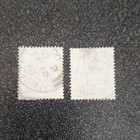 Great Britain Army Official Overprint Used Stamps  o54-5  Scott Cat  11 25