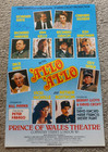  allo  allo Gordon Kaye Carmen Silvera Hand Signed London Theatre Poster 1986