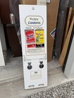Vintage 1970   s Era 2 Row Condom Dispenser Machine 32 5  White Front Advertising