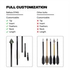 Ballista Sting Carbon Bolts 16  Od 6mm For Ballista Bat Pistol Crossbow  6 Pc 