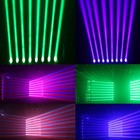 4pcs 100w Rgbw Led Moving Head Dj Light Bar Beam Dmx Stage Disco Party Lights