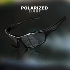 Mens Polarized Uv Sunglasses Sport Wrap Around Hd Mirror Driving Eyewear Glasses