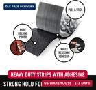 Velcro Brand Heavy Duty Fasteners   4x2 Inch Strips With 4in X 2in  Black