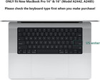 Premium Gradient Color Keyboard Cover For New Macbook Pro 14   Pro 16   2024 202