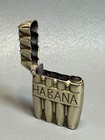 Antique Victorian Match Safe Holder Striker Vesta Case Cigar Matches Alpacca