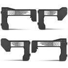 Front   Rear Half Doors For 2020-2026 Jeep Wrangler Jl Jt 4dr Battle Axe Styling