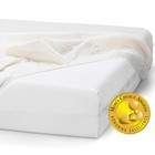 Little Dreamer Crib Mattress Cover Ecru Hypoallergenic Mattress Not Included