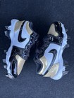 Nike Jordan 1 Low Cleats Metallic Gold Black White Hf6885-701  Youth Size 10c