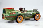 1954 Yonezawa Atom Racer  153 Japan Tin Toy Race Car 100  Original Stunning Cond