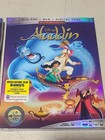New Disney Aladdin Combo Multi-screen Edition Blu-ray dvd digital Code W sleeves