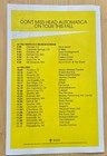 Head Automatica Promo Flyer 2004 Rare Daryl Palumbo Dan The Automator Glassjaw