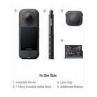 Insta360 X4 Air 8k 360 Action Camera Starter Bundle  Graphite Black