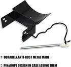 5 Pairs Jump Cups heavy Duty Metal Jump Cups With Pin Training Jump Cups For Hob