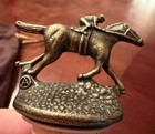 2x Blanton s Bourbon Bottle Cork Stopper Topper Horse   Jockey - Letters    a       n   