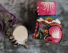 Vintage Pottery Funny Cat Whistle Ocarina Flute Musical Instrument Mexico Clay