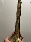 Vintage Candle Holder   Antique Candlestick - Signed Tonini - Organic Shape Rare