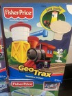 Fisher Price Geo Trax Vehicle Lot Of 5 Sets Nib 2005 Helicopter Bus Trains    More