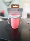 Nwt Munchkin Miracle 360 Trainer Sippy Cup With Handles Pink 7 Oz 6mo   Bpa Free