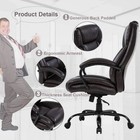 Big And Tall Office Chair 500lbs Wide Seat Ergonomic Desk Chair Task High Back E