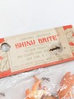 Rare Vintage Shiny Brite Nos Deer Reindeer Christmas Decor Figurines Mini Gift