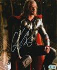 Chris Hemsworth Signed Bas Coa 8x10 Thor Photo Autographed Autograph Auto