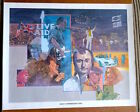Live Aid Commemorative Print Poster 1985 Promo Vintage Original Madonna Queen 