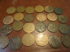 24 British Large Penny Lot