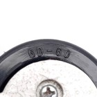 Lot Of 4 Foot Master Gd-60f Swivel Leveling Caster   50mm  73mm Plate  280kg